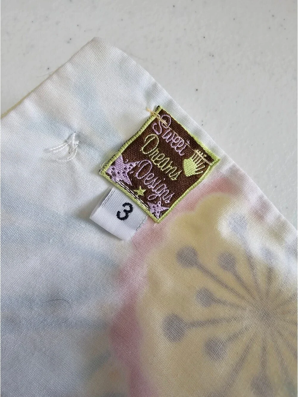 Sweet Dream Designs Boutique Toddler Girls Sz 3T Sleeveless Bright Floral Top